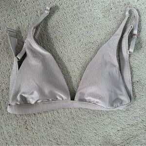 Aerie Ribbed Triangle Bikini Top